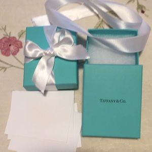 Two Tiffany and Co nickels boxes